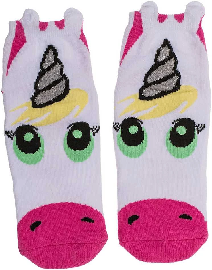 Kojinės su neslystančiu padu "99% unicorn"
