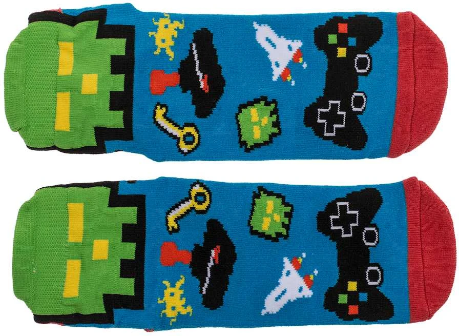 Kojinės su neslystančiu padu "Game over"
