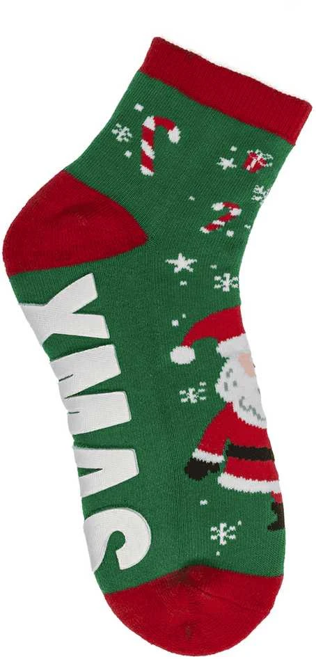 Kojinės su neslystančiu padu "Merry XMas"