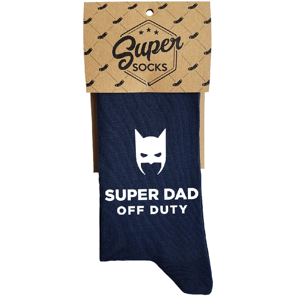 Kojinės "Super dad off duty"