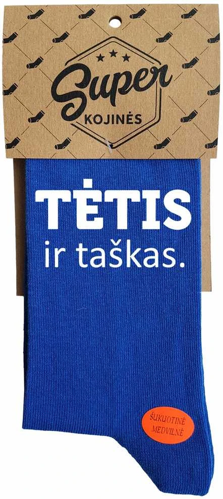 Kojinės "Tėtis ir taškas"