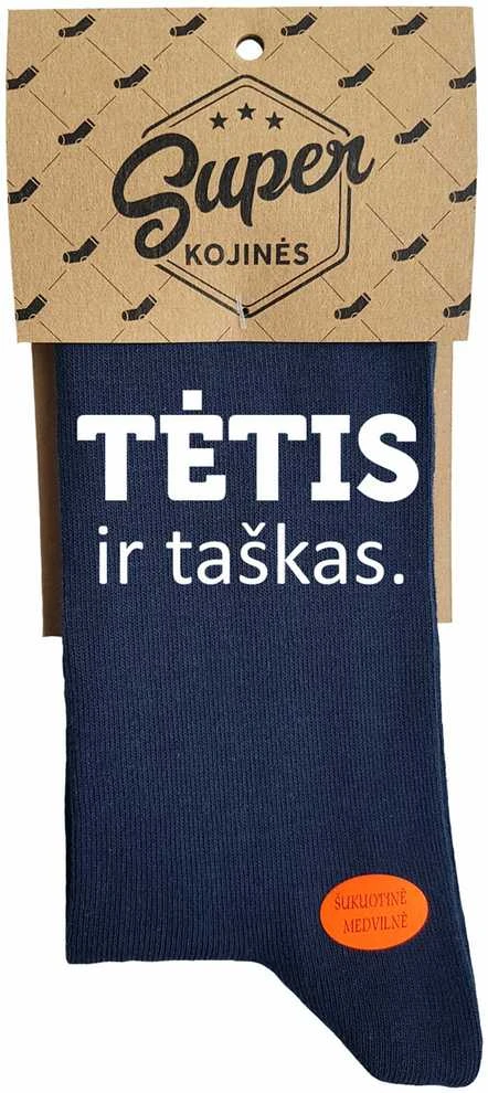Kojinės "Tėtis ir taškas"
