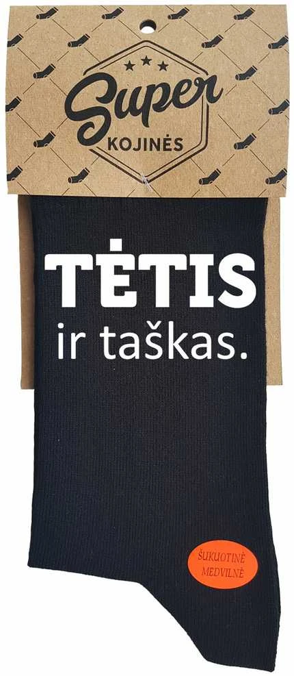 Kojinės "Tėtis ir taškas"