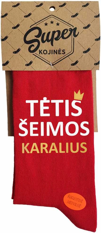 Kojinės "Tėtis šeimos karalius"