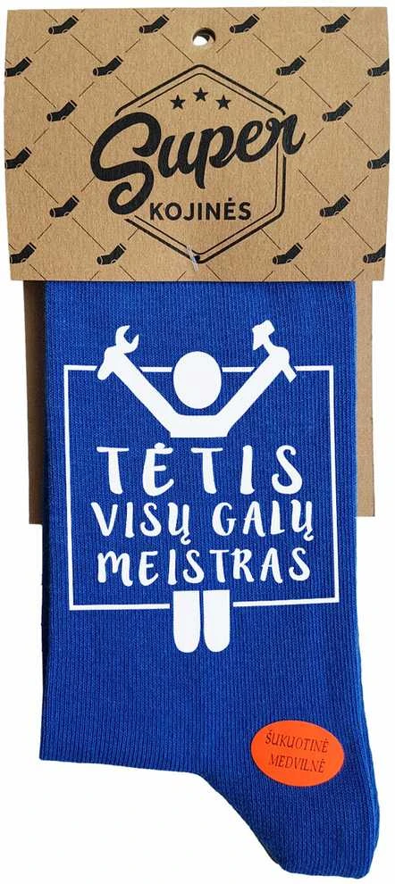 Kojinės "Tėtis - visų galų meistras"