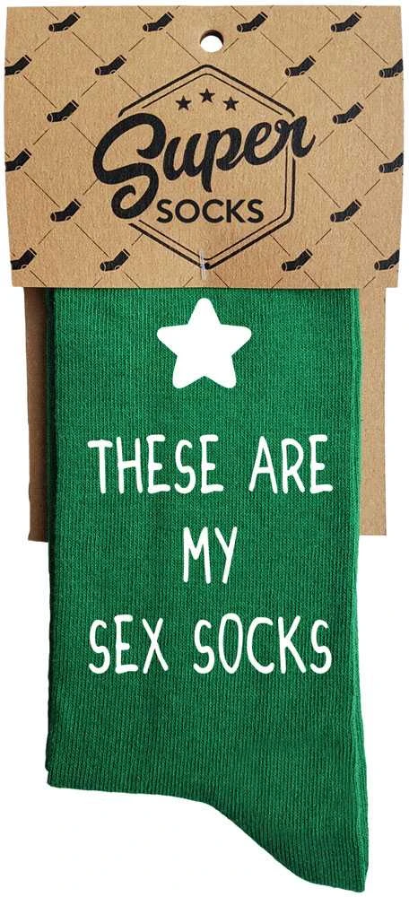 Kojinės "These are my sex socks"