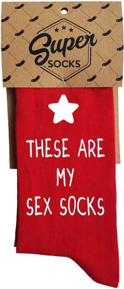 Kojinės "These are my sex socks"