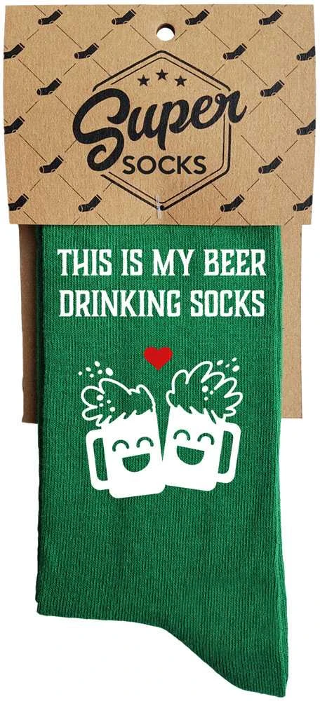 Kojinės "This is my beer drinking socks"
