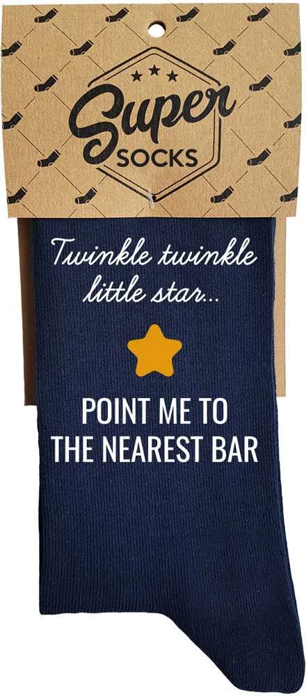 Kojinės "Twinkle twinkle little star"