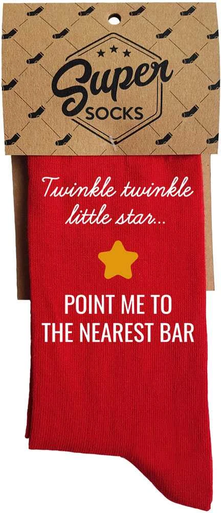 Kojinės "Twinkle twinkle little star"