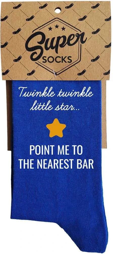 Kojinės "Twinkle twinkle little star"