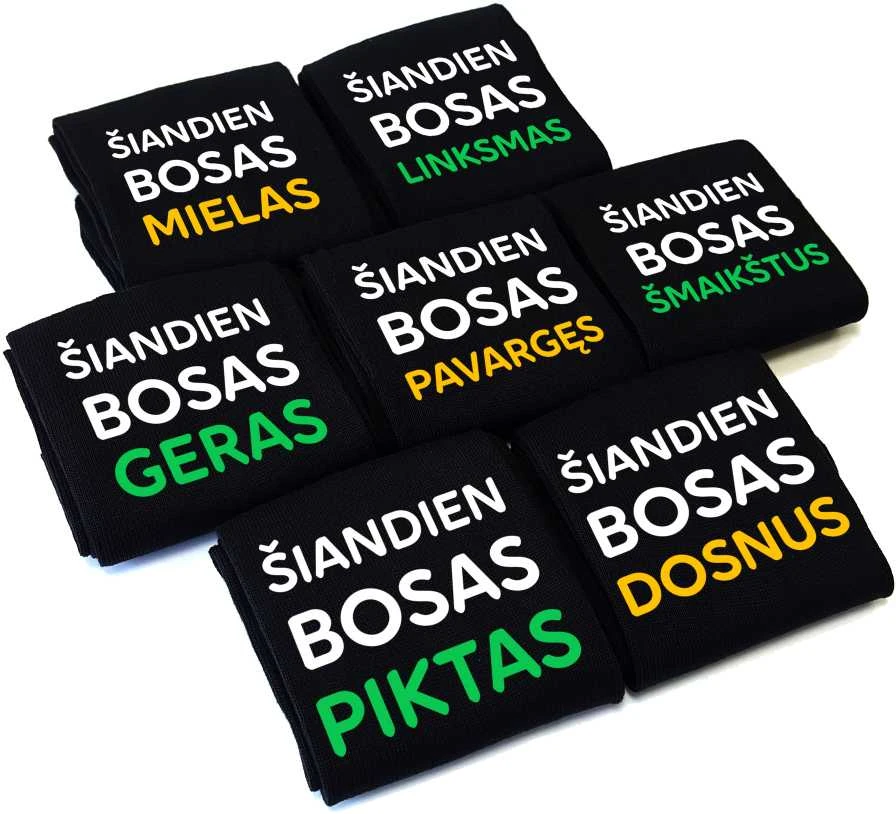 Kojinių komplektas "7 boso dienos"