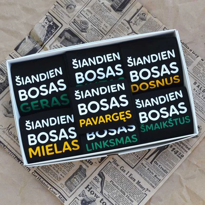 Kojinių komplektas "7 boso dienos"