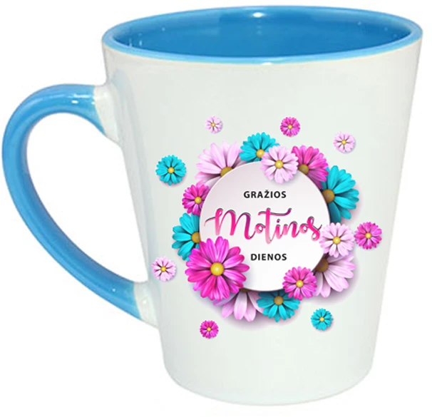 Latte puodelis "Gražios Motinos dienos"