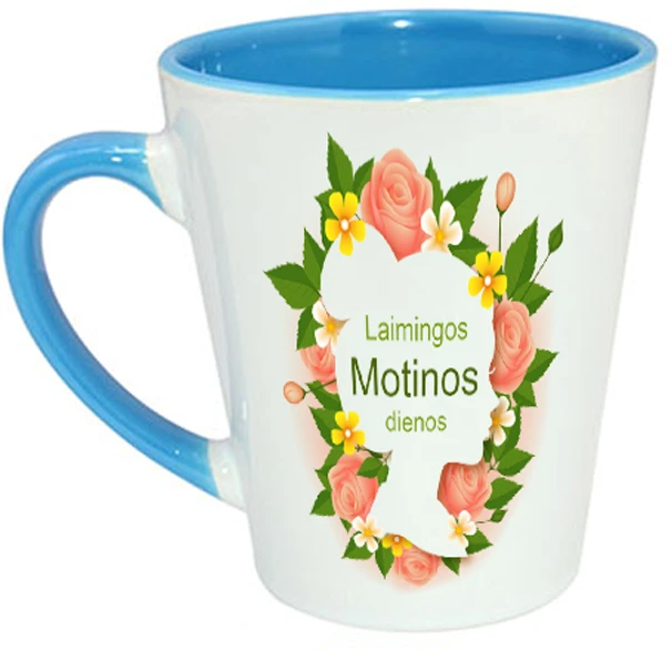 Latte puodelis "Laimingos Motinos dienos"