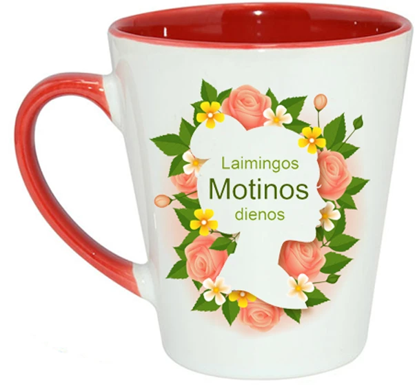 Latte puodelis "Laimingos Motinos dienos"