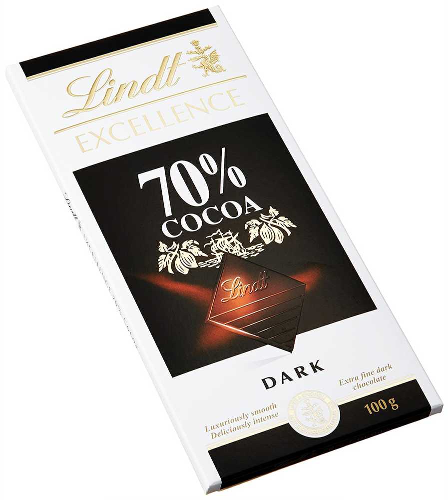 "LINDT EXCELLENCE" juodasis šokoladas (70%), 100 g