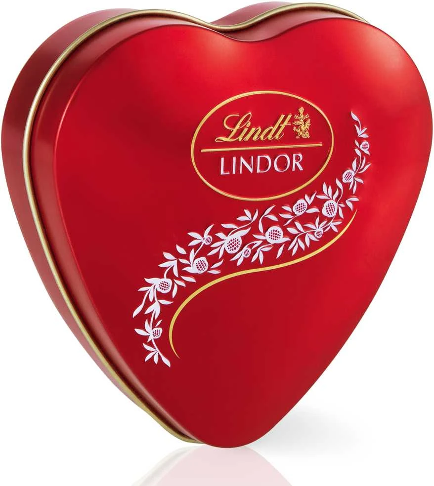 "LINDT LINDOR" širdelė, 62g