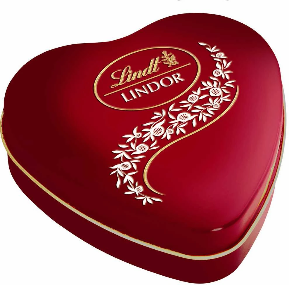 "LINDT LINDOR" širdelė, 62g