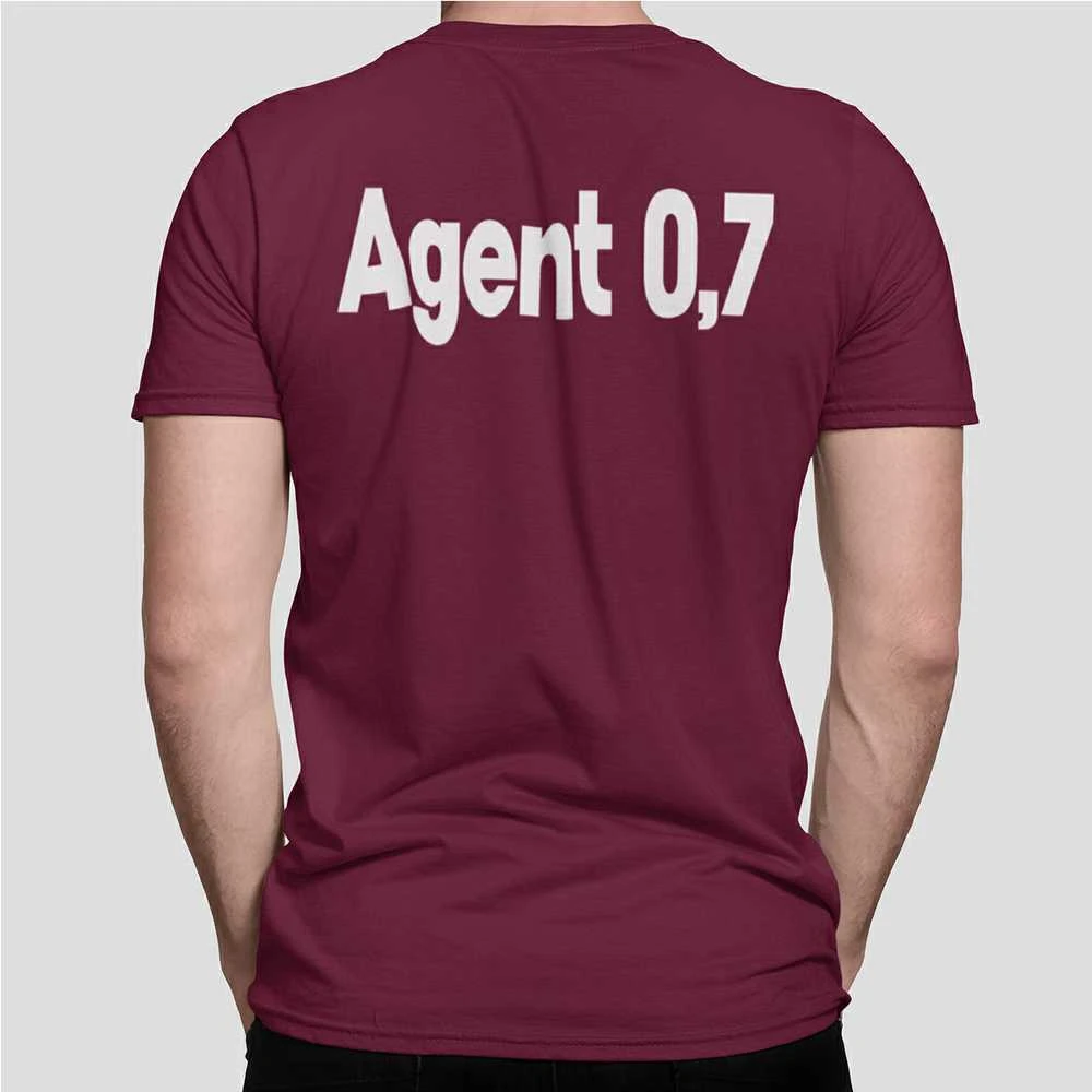 Marškinėliai "Agent 0,7"
