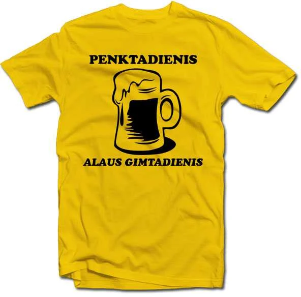 Marškinėliai "Alaus gimtadienis"