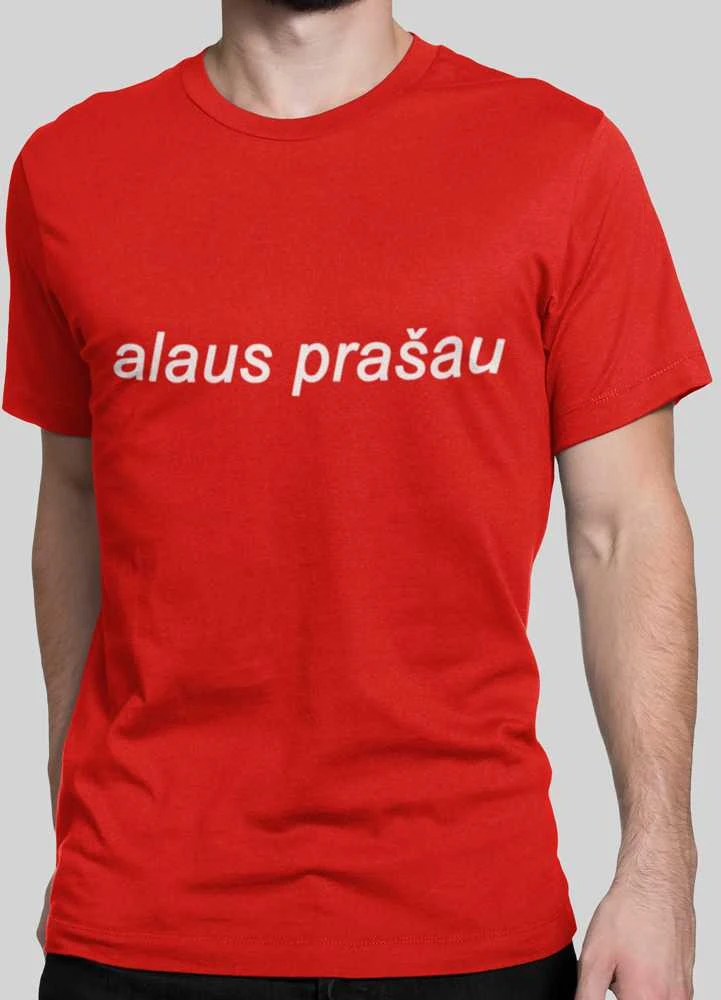 Marškinėliai "Alaus prašau"