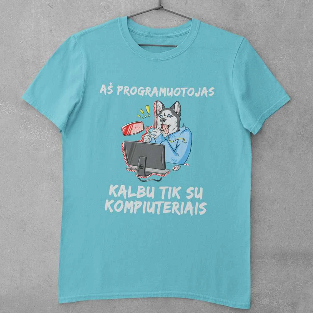Marškinėliai "Aš esu programuotojas"