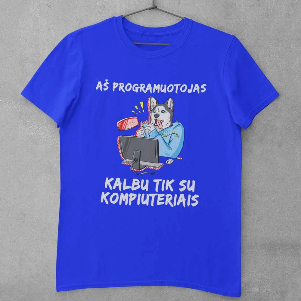 Marškinėliai "Aš esu programuotojas"