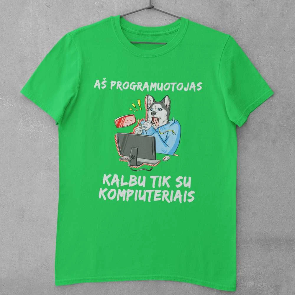 Marškinėliai "Aš esu programuotojas"