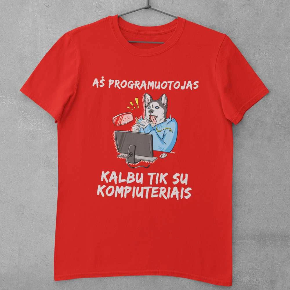 Marškinėliai "Aš esu programuotojas"