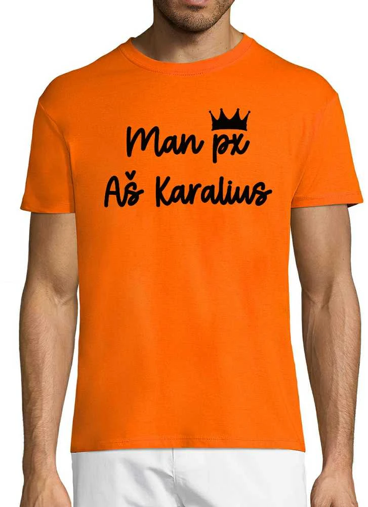 Marškinėliai "Aš karalius"