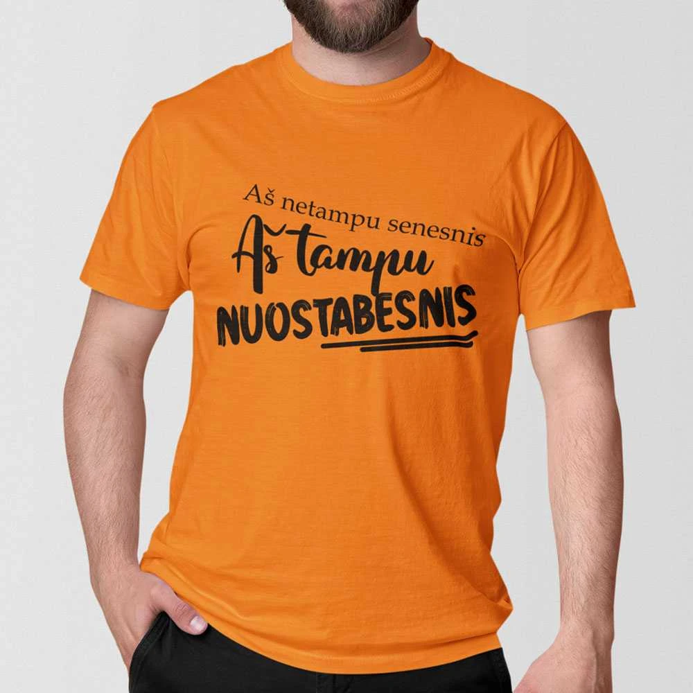 Marškinėliai "Aš netampu senesnis"