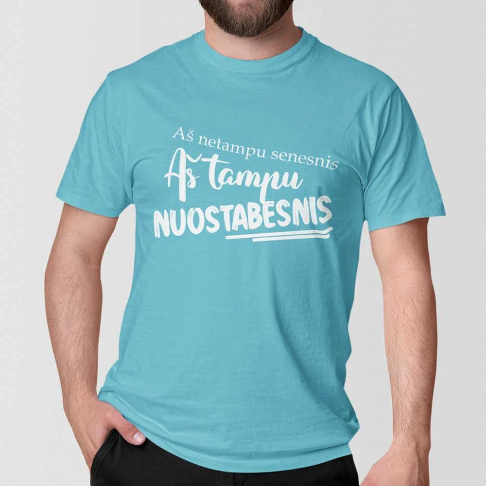 Marškinėliai "Aš netampu senesnis"
