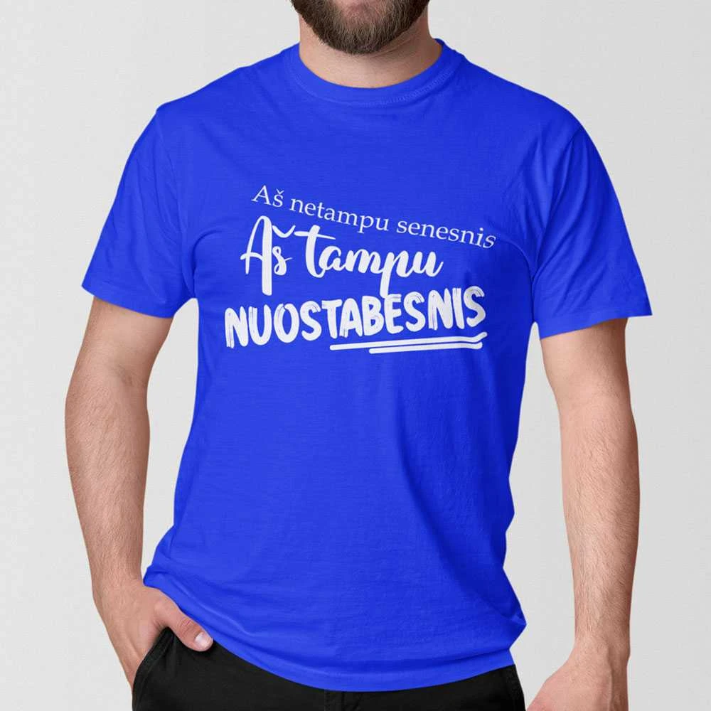Marškinėliai "Aš netampu senesnis"