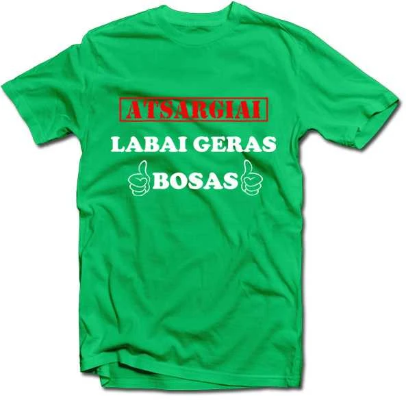 Marškinėliai "Atsargiai! Labai geras bosas"