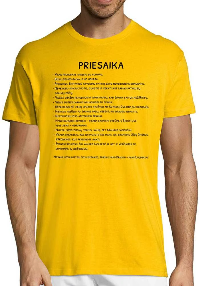 Marškinėliai "Bernvakario priesaika"