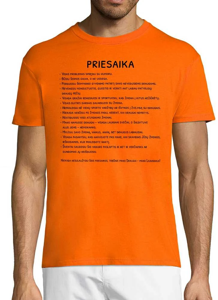 Marškinėliai "Bernvakario priesaika"