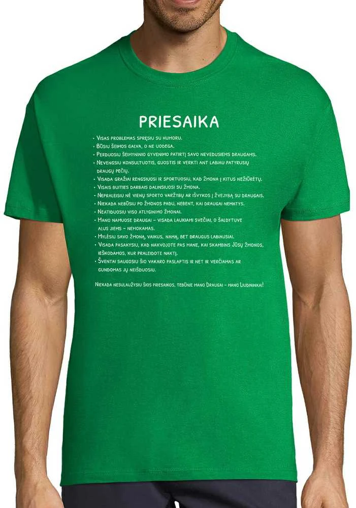 Marškinėliai "Bernvakario priesaika"