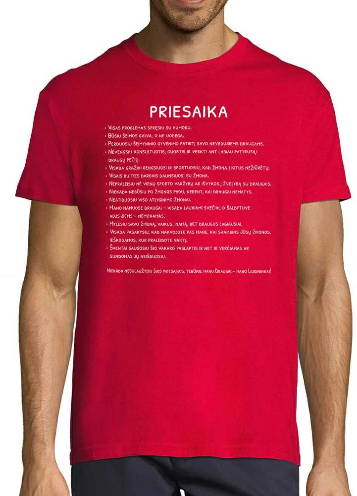 Marškinėliai "Bernvakario priesaika"