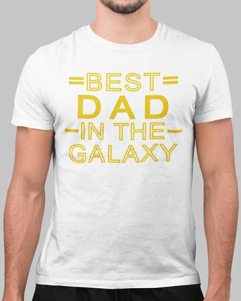 Marškinėliai "Best dad in the galaxy"