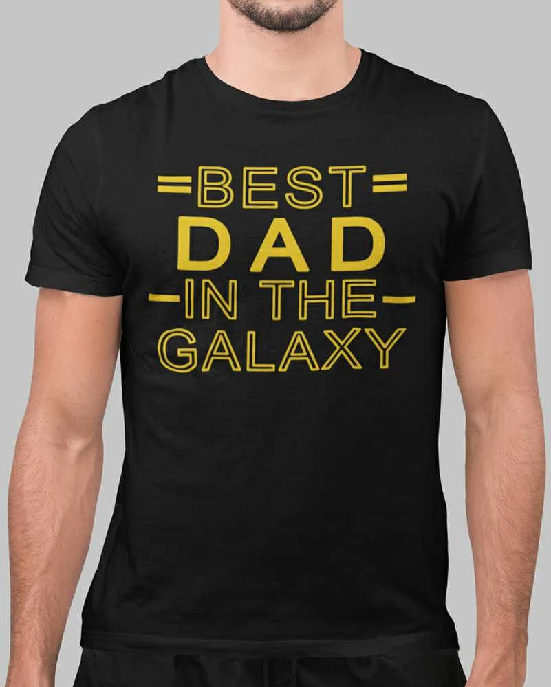 Marškinėliai "Best dad in the galaxy"