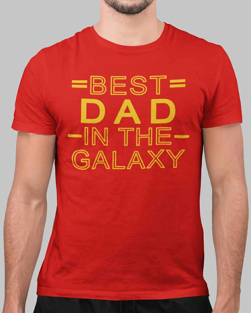 Marškinėliai "Best dad in the galaxy"
