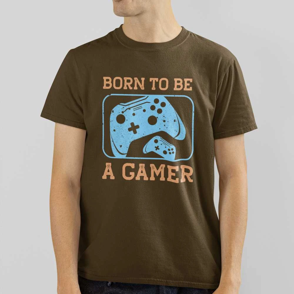 Marškinėliai "Born to be a gamer"