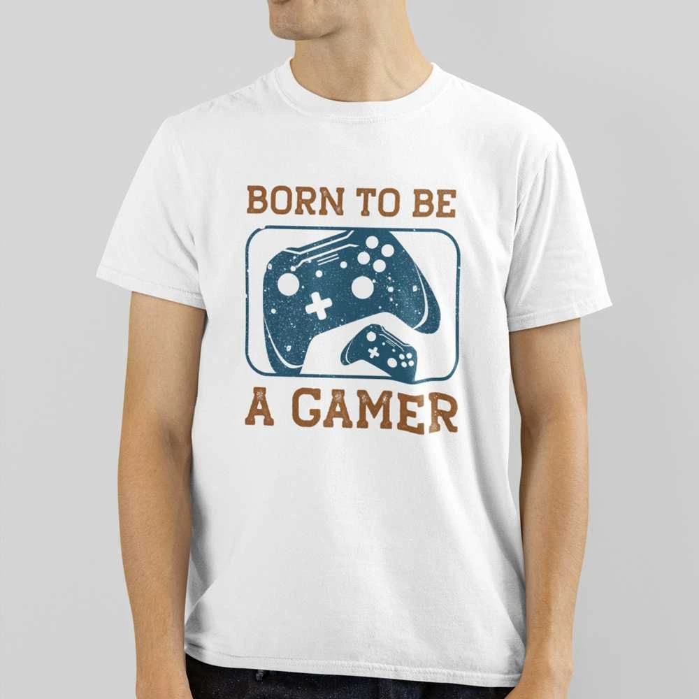 Marškinėliai "Born to be a gamer"