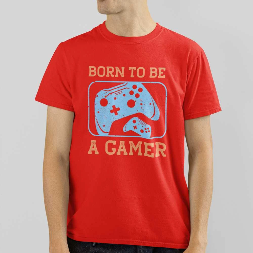 Marškinėliai "Born to be a gamer"