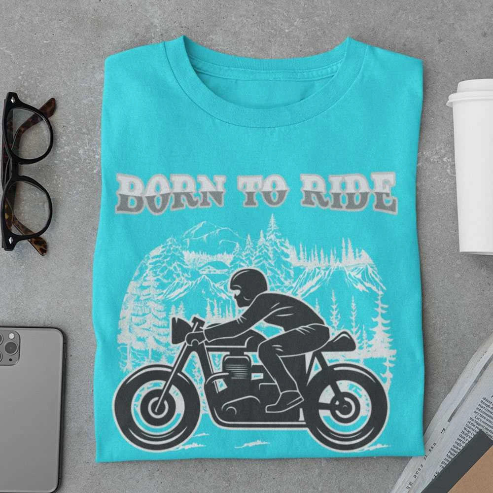 Marškinėliai "Born to ride"