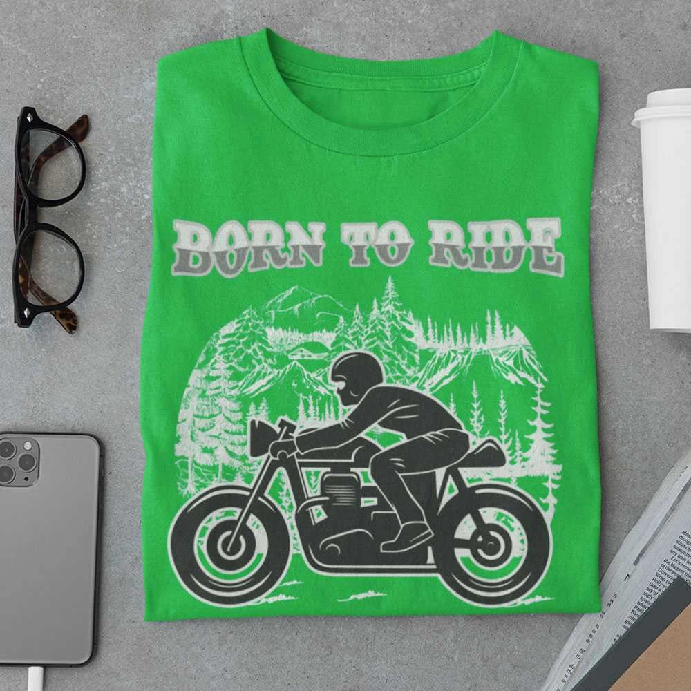 Marškinėliai "Born to ride"