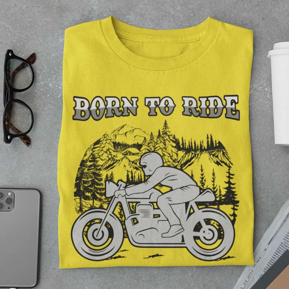Marškinėliai "Born to ride"