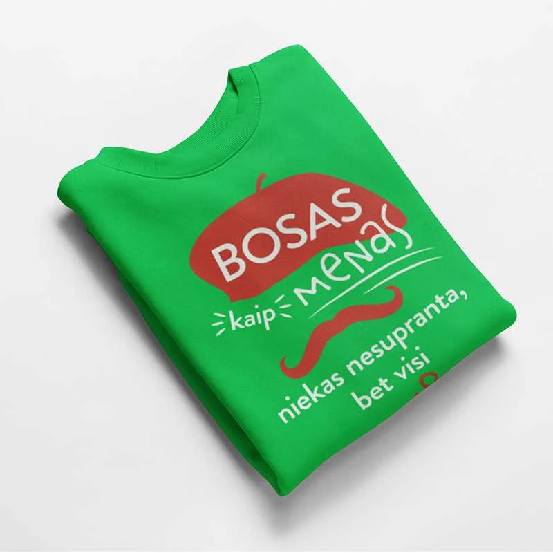 Marškinėliai "Bosas, kaip menas"