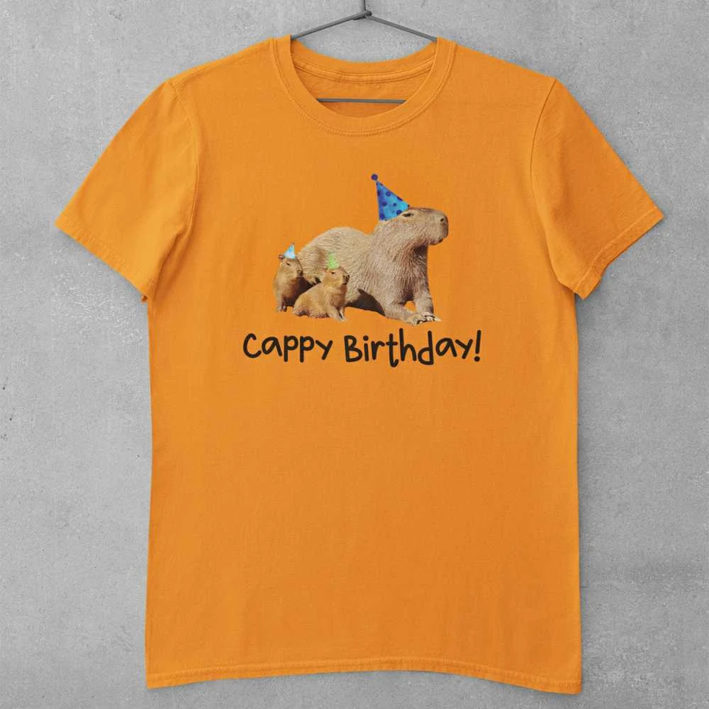 Marškinėliai "Cappy birthday"